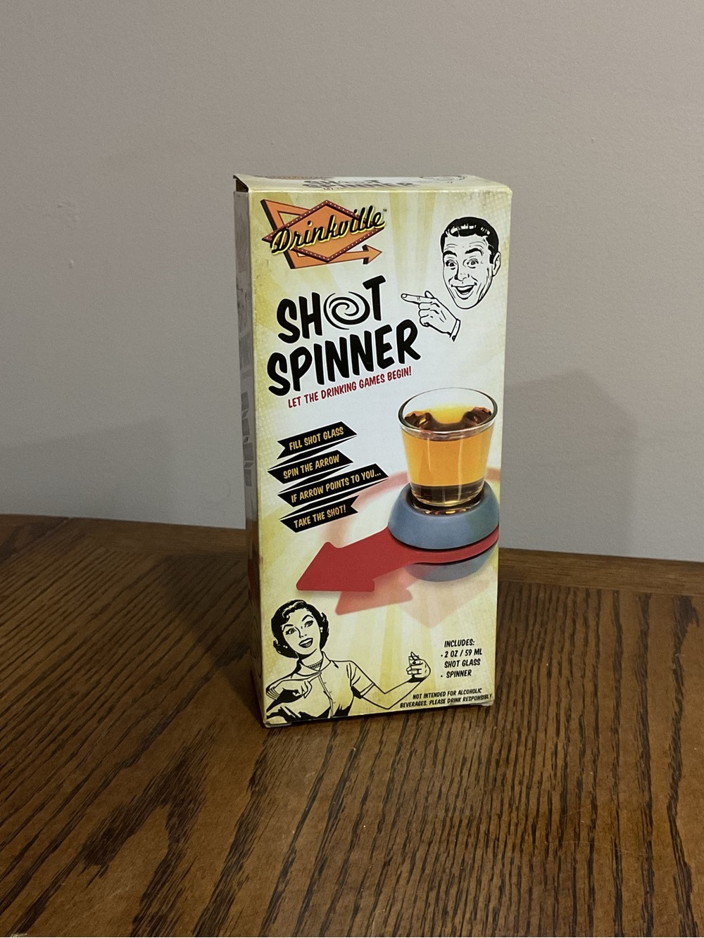 Shot Spinner Drinking Game